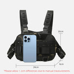 IPRee® Waterproof Molle Nylon Fishing Chest Bag, Men's Tactical Bags, Climbing and Camping Backpacks, Outdoor Travel Vest, Fanny Pack