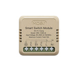 LinkMejor Tuya WiFi Intelligent Switch Module Mini Home Switch APP Timer Voice Control Work with Alexa Google Assistant