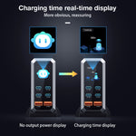 [GaN Tech] LinkMejor® BW-S31 240W 6-Port USB PD Charger 4USB-C+2USB-A QC PD Digital Display Fast Charging Desktop Charging Station for iPhone 16 16 Pro 15 14 13 Pro Max for MacBook Pro for Airpods for Apple Watch