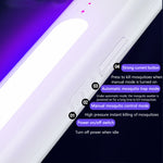 LinkMejor 3 In 1 3000V Cordless Rechargeable Electric Mosquito Bug Zapper Foldable Handheld Mosquito Killing Lamp Fly Trap