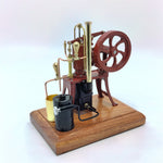 LinkMejor R01 1/12 Stirling Hot Air Pump Engine Model Water-cooled External Combustion Engine Copper Castings Physics Science Experiment for Children
