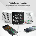 LinkMejor Lab Bench Power Supply 150W 300W 360W Laboratory Switching Power Supply Unit 30V 60V 120V 3A 5A 10A Adjustable Digital Source Voltage Stabilizer EU Plug =