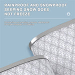 Car Windshield Snow Cover Automobile Anti Freeze Windshield Covers Magnetic Front Window Sun Shade Thickened Protector