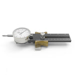 LinkMejor Aluminum Alloy Table saw Dial Gauge Corrector for Saw Table Saw Blade Parallelism Correction Woodworking Tool