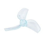 6 Pairs GEMFAN 1219S 1219 31mm 1.2Inch 3-Blade Propeller PC 0.8mm / 1mm Hole for 0703-1103 / Coreless Motor