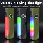 LinkMejor K01/K02 Multi Function Flashlight 650mAh 5W 100-200M Range UV Light RGB Side Light Magnetic Base Battery Indicator