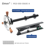 Woodworking Bench Screw Leg Vise Workbench Inertia Leg Clamps with Handwheel & Parallel X-Bracket, Stainless Steel Screws, Heavy Duty Woodworking Table Vise Clamps Set for DIY Accessories