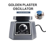 Dental Vibrating Plate Vibrating Table High Power Dental Vibrator 4" Small Size Round Plaster Oscillator Non-Slip Lab Vibrator