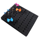 LinkMejor Router Bit Storage Tray Holder Holds 110 Bits High-Density Foam Organizer for 1/2 Inch and 1/4 Inch Shank Bits Portable and Impact Resistant