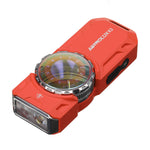 Astrolux® K3 1550LM EDC Flashlight Long Throw 209m Rotary Dial Control Throw Flood Combo LED Torch with RGB 18 LEDs, UV 395nm, 16300 Rechargeable, IPX6 Ideal for Outdoor, Search, Emergency and EDC Use
