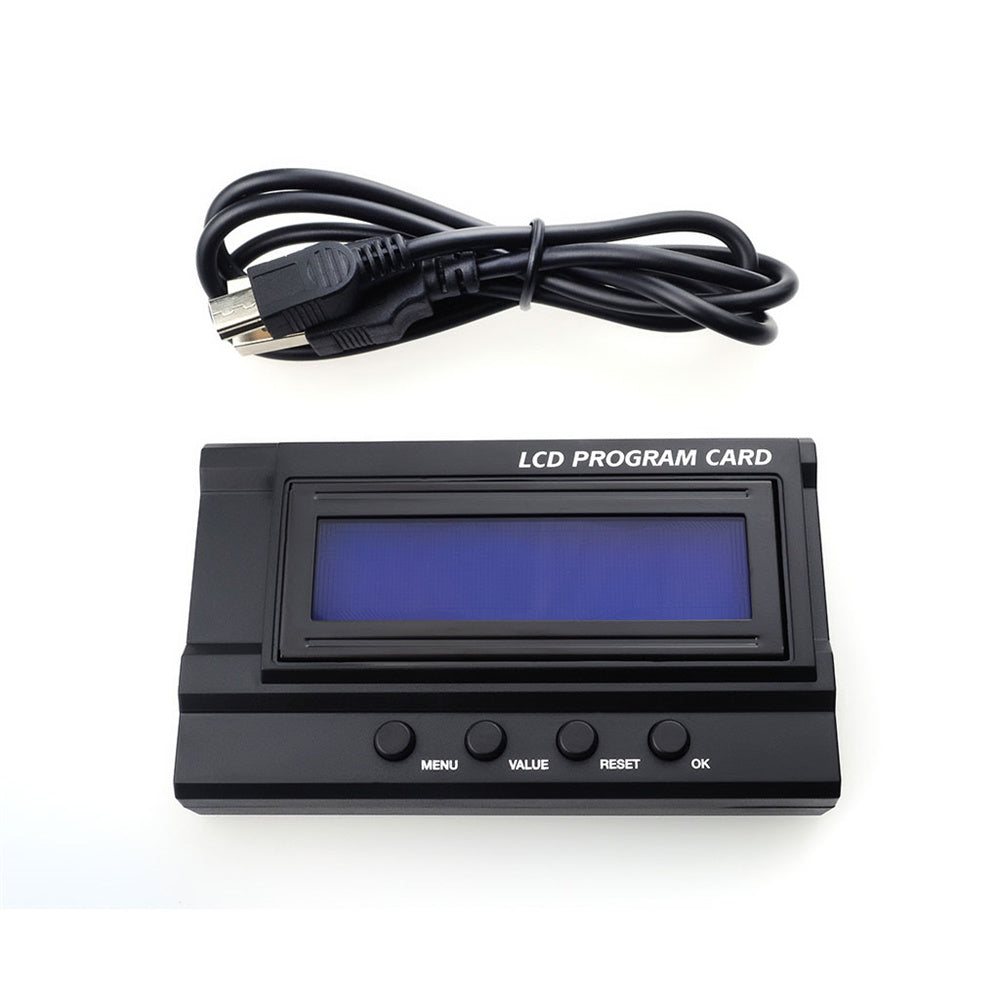 LinkMejor LCD Program Card for Rocket 160A V2 Brushless Drift Racing ESC Speed Controller RC Car Parts
