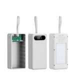 18650 Mobile Power Supply DIY Kit Super Fast Charging 22.5W DC Output Portable Lightweight LED Flashlight Camping Multipurpose Power Bank