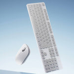 2025 LinkMejor Wireless Keyboard Mouse Set 3 104 Keys Silent 2.4GHz Keyboard 1000DPI Mouse Ergonomic Design For Computer PC Laptop Office Tablet