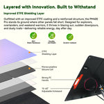 Blackview Oscal Powermax 3600 SE PM3600SE Rugged Power Station+2*PM200 Pro Solar Panel Kit Power Station 3600W 14 Versatile Outlets with 14 Outlets LiFePO4 Cells 6 * LED Light Modes Power Backup for Emergency Communication Camping House Trolling