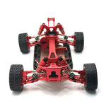 Metal Upgrade Parts WLtoys 144001 144010 124017 124019 Rlaarlo 1/14 1/12 AM X12 RC Car Shock Tower Arm Rod Kits