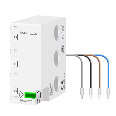 Zemismart Zigbee3.0 Smart Energy Meter 63A 3 Phase Power Monitor Sensor Real Time Consumption Clamp Works with Home Assistant Zigbee2MQTT
