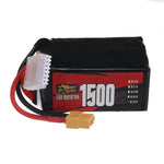 LinkMejor 6S 22.2V 1500mAh 120C 33.3Wh LiPo Battery XT60 Plug for SpeedyBee Master 5 V2  RC FPV Racing Drone