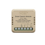 LinkMejor Tuya WiFi Intelligent Switch Module Mini Home Switch APP Timer Voice Control Work with Alexa Google Assistant