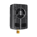 GEPRC MATEN 5.8GHz 5W VTX PRO, 80CH, 4.9-5.8GHz, 300/600/1600/3000/5000mW, Up to 15km, IRC Tramp OSD, Built-in Mic, CNC Aluminum + Turbofan Cooling, SMA, 7-36V, 5V 600mA Out, 20×20 & 25.5×25.5mm, 49.5g, for Extreme Long-Range FPV Drone