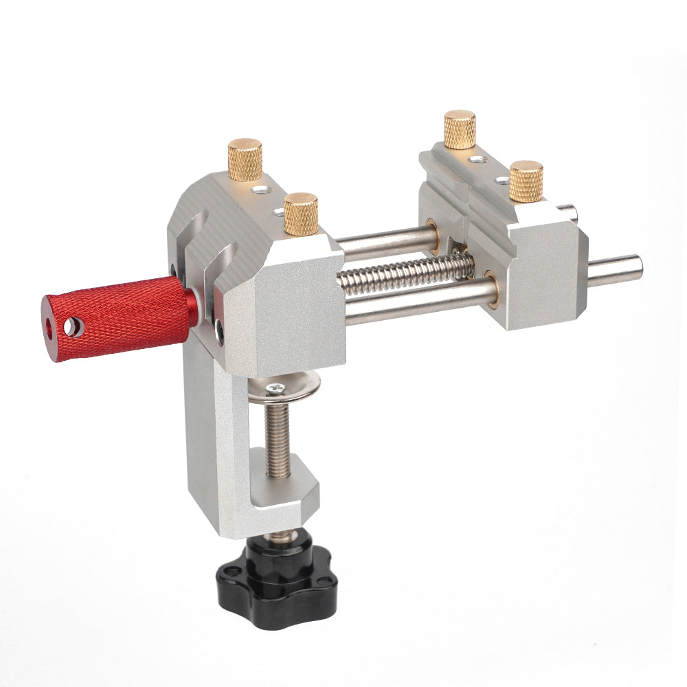 Aluminium Alloy Precisions Table Clamp 180mm Bench Vise Multi-function Mini Table Clamp Household DIY Woodworking Clamp