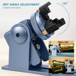 iKier R1 Pro 3 In 1 Multi-function Laser Jaw Chuck Rotary Set Compatible with Most Laser Engravers for iKier ATOMSTACK