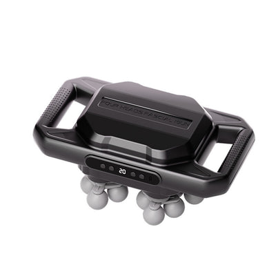 18-Head Fascia Gun Muscle Massager 20 Speed Levels Deep Tissue Percussion Therapy 2000mAh for Body Recovery Fitness Enthusiasts