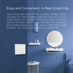 Aqara D1 Smart Zigbe Switch Wireless Switch Key Light Remote Control Fire Wire With /No Neutral Work With Mi Home HomeKit