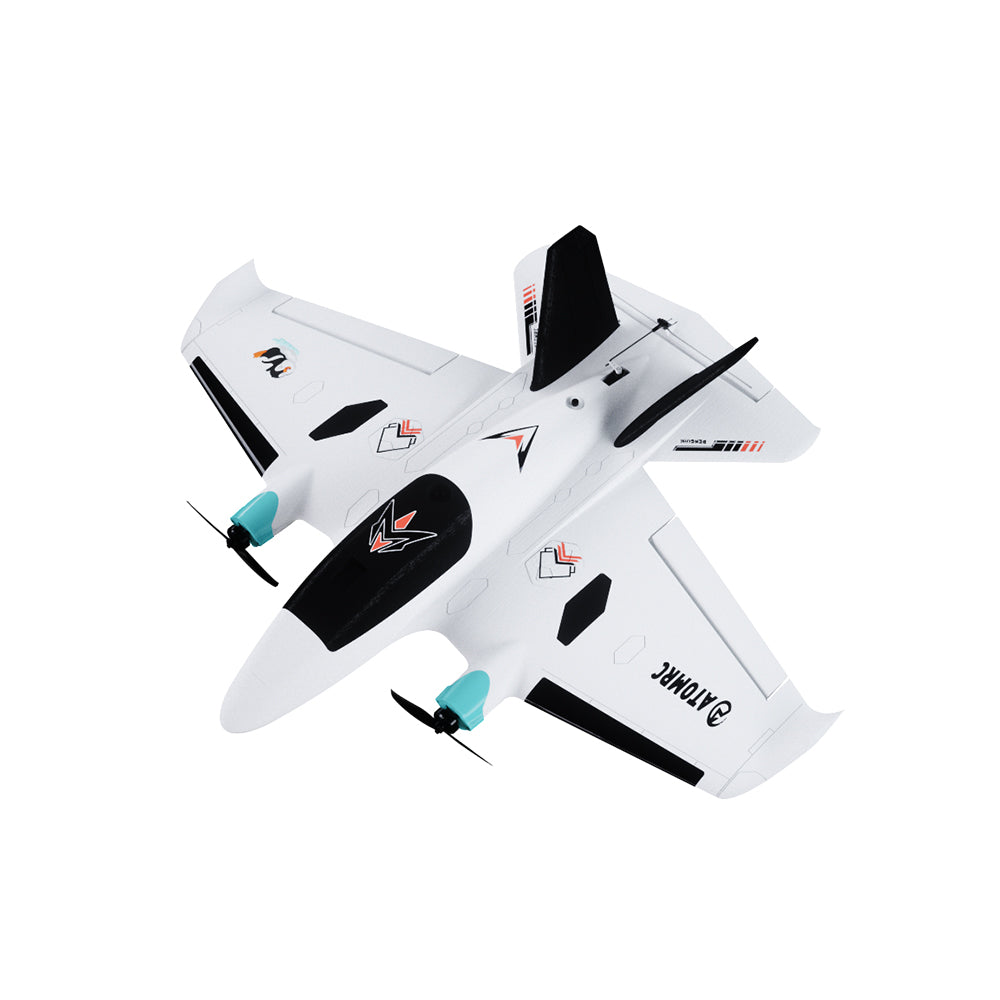 LinkMejor Penguin 750mm Wingspan Twin Motor EPP FPV RC Airplane Fixed Wing KIT/PNP+S/RTH With LED Navigation lights