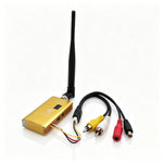 Partom 1.2GHz 1.5W FPV Transmitter & 12CH FPV Receiver, 8CH TX 1500mW, 1080-1360MHz, 10km+ Range, PLL Digital Frequency, LED Display, Audio/Video Sync, SMA, 12V, for Fixed-Wing Long-Range RC Drone