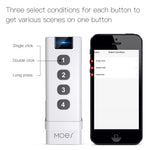 Moes Tuya Smart Zigbe Scene Switch 4 Gang 12 Scenes Remote Tuya Zigbe Hub Required No Control Devices Limitation