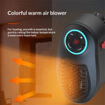 Tevorex Desktop PTC Ceramic Heater with Remote Control Portable Fast-Heating Space Heater for Home & Office