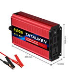 LinkMejor Pure Sine Wave Power Inverter 4500W Peak Pure Sine Wave 12V 24V to 110-220V 1500W Outdoor Camping Inverter Overload Protection