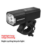 LinkMejor LED High Brightness Long-range Bicycle Headlight IPX4 Waterproof USB Charging 3 Light Modes Bike Front Light for MTB Night Riding Safety