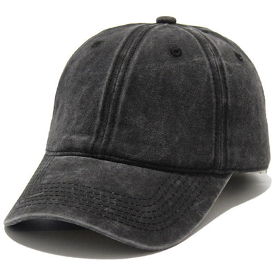 Solid Washed Denim Baseball Cap Vintage Unisex Cotton Sport Hat Outdoor Soft Breathable Versatile Sunshade Caps Women Men