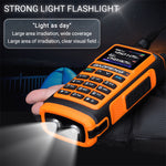 2Pcs Black Baofeng UV-17 Pro GPS Handheld Walkie Talkie Six Bands Wireless Copy Frequency Flashlight Type-C Charger Ham Transceiver FM Radio
