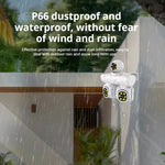 3MP Triple-Lens WIFI IP Camera P66 Waterproof Two-Way Audio Full-Color Night Vision Motion Alert Mobile Remote Monitoring EU Plug