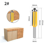 4-Flute Trimming Router Bit 8mm Shank Woodworking Router Bit for Trimming