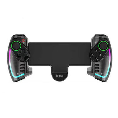 LinkMejor PG-9777S Hall Joystick bluetooth Telescopic Game Controller with RGB Light Dual Motor Vibration for Android iOS Switch PC PS3 Tablet Phone Wireless Gampad