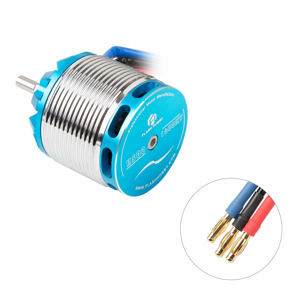 LinkMejor HOBBY H500 3524 1600KV 80A 1700W Helicopter Brushless Motor 4mm Bullet-connector For 500 Align Trex RC Helicopter