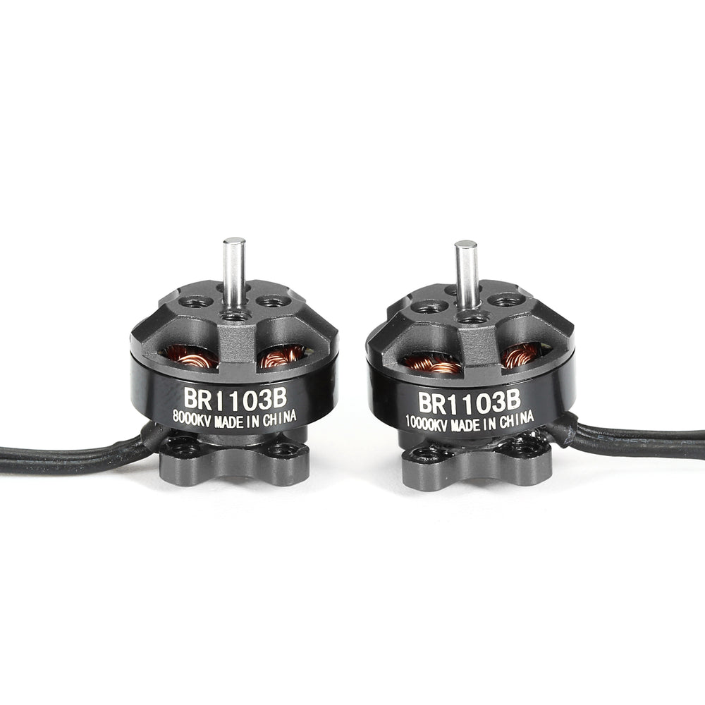 LinkMejor Racing Edition 1103 BR1103B 8000KV 10000KV 1-3S Brushless Motor Black For 50-100 RC Drone FPV Racing