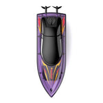 LinkMejor S13 RTR 2.4G RC Boat LED Light Capsized Reset High Speed Racing Waterproof Ship Vehicles Models Toys