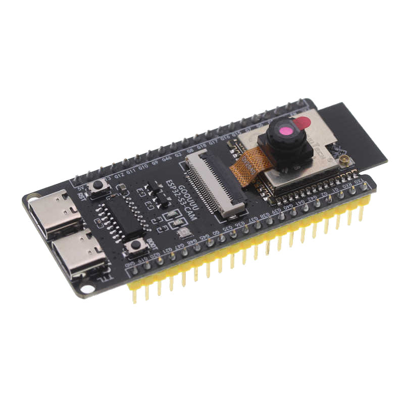 ESP32-S3-CAM WROOM N16R8 AI IoT Development Board Wi-Fi bluetooth OV2640 Camera GPIO for AI Vision IDE
