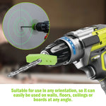 Drill Hole Position Light Locator Plastic Drill Guide Light Locator No Blocking Viewing Drill Bit Hole Punching Light Locator