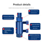 Broken Pipe Head Screw Extraction Faucet Angle Valve Broken Wire Extractor 1/2 inch 3/4 inch Thread Removal Tool Universal