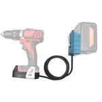 1.5m EU Plug Battery Extension Cord Tool Suitable for Makita for DeWalt 18V Lithium Batteries