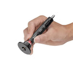 AX2 Series Mini Pneumatic Chamfering Machine 60K RPM Adjustable Metal Deburring Tool Handheld Arc Corner Trimming Cutting Inserts Multitool