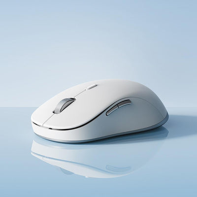 LinkMejor Wireless Mouse 4 Pro 2.4G Wireless Bluetooth Mouse Electromagnetic Scroll Wheel Silent Lightweight 66g for Office Fit Laptop Desktop