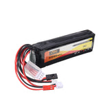 LinkMejor Power 11.1V 2200mAh 3S 8C Lipo Battery JR JST Futaba Plug for Transmitter