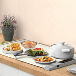 300W Electric Folding Food Warmer Table Mat Soft Roll Storage Keep Dishes Warm Heating Tablemat Warmer Board for Home Party, Home, BBQ