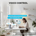 LinkMejor Tuya Smart Zigbe Dimmer Module Light Switch 1/2 Gang Timing Function Voice APP Remote Control Work with Alexa Google Assistant